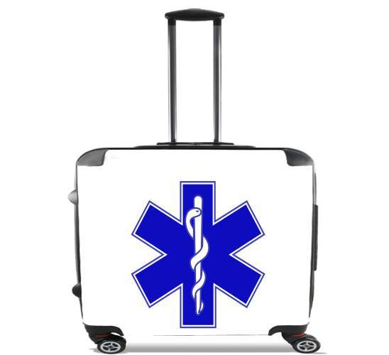  Ambulance for Wheeled bag cabin luggage suitcase trolley 17" laptop