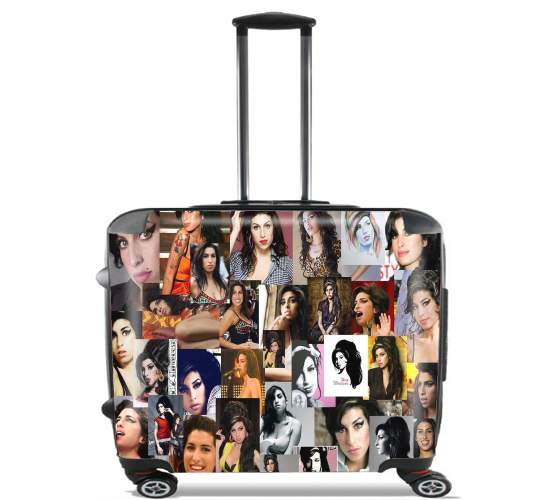  Amy winehouse for Wheeled bag cabin luggage suitcase trolley 17" laptop