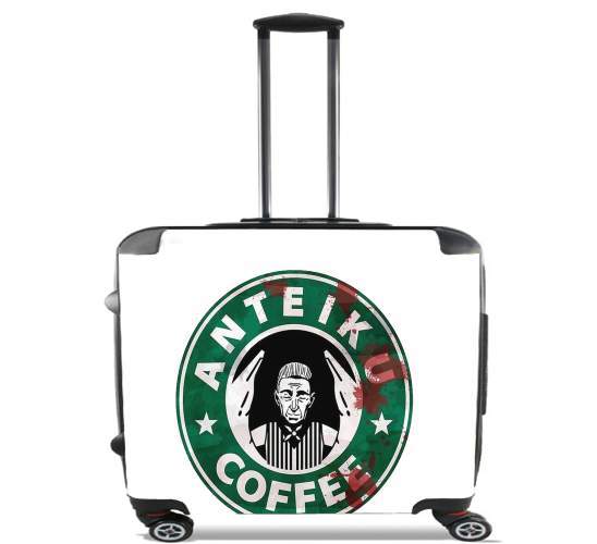 Anteiku Coffee for Wheeled bag cabin luggage suitcase trolley 17" laptop