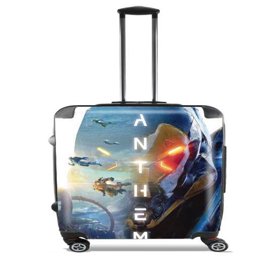  Anthem Art for Wheeled bag cabin luggage suitcase trolley 17" laptop