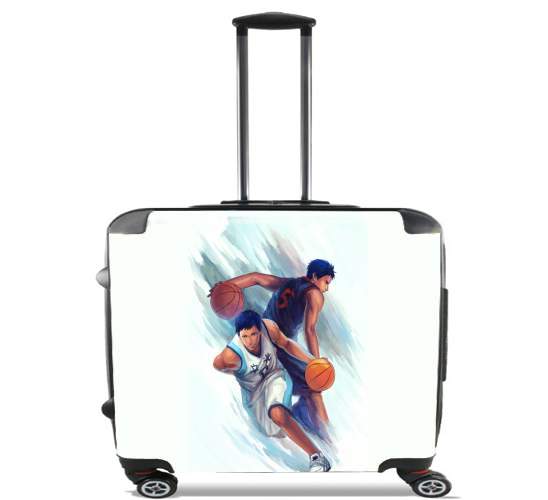  Aomine Basket Kuroko Fan ART for Wheeled bag cabin luggage suitcase trolley 17" laptop