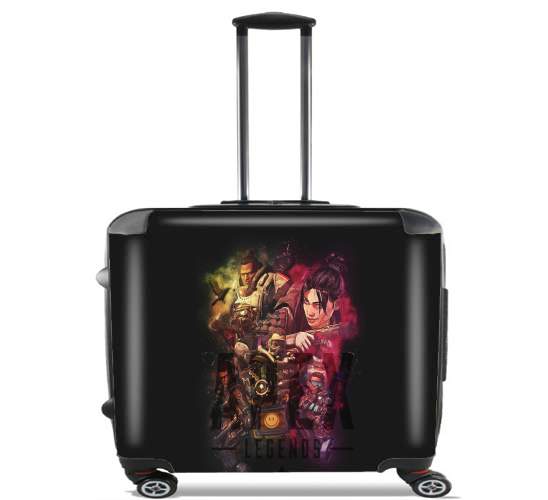 Apex Legends Fan Art for Wheeled bag cabin luggage suitcase trolley 17" laptop