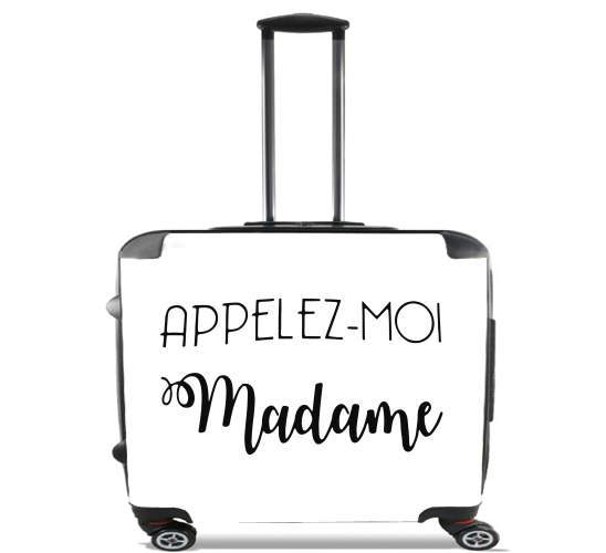  Appelez moi madame for Wheeled bag cabin luggage suitcase trolley 17" laptop