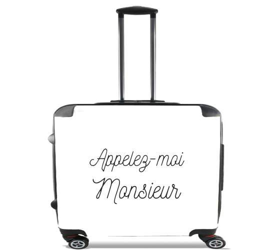  Appelez moi monsieur Mariage for Wheeled bag cabin luggage suitcase trolley 17" laptop