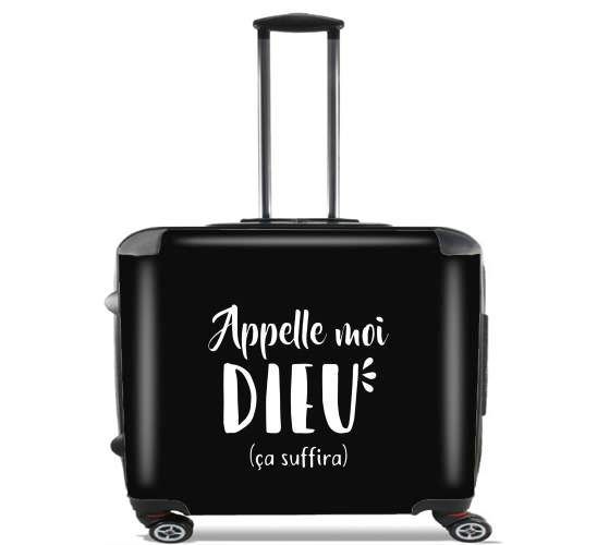  Appelle moi dieu for Wheeled bag cabin luggage suitcase trolley 17" laptop