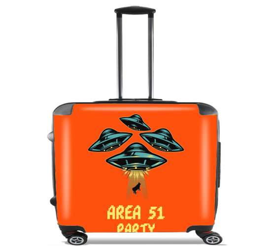  Area 51 Alien Party for Wheeled bag cabin luggage suitcase trolley 17" laptop