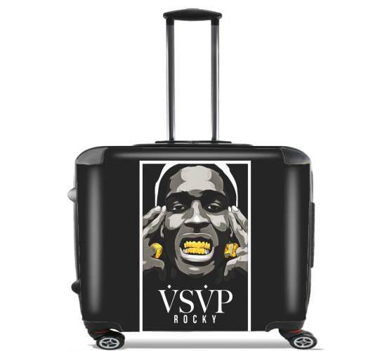  ASAP Rocky for Wheeled bag cabin luggage suitcase trolley 17" laptop