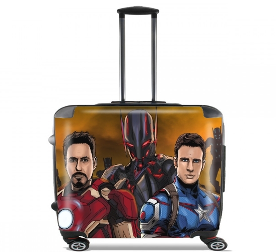  Avengers Stark 1 of 3  for Wheeled bag cabin luggage suitcase trolley 17" laptop