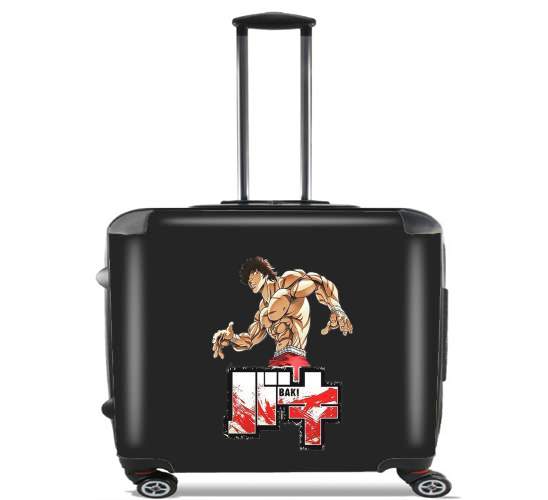  Baki the Grappler for Wheeled bag cabin luggage suitcase trolley 17" laptop