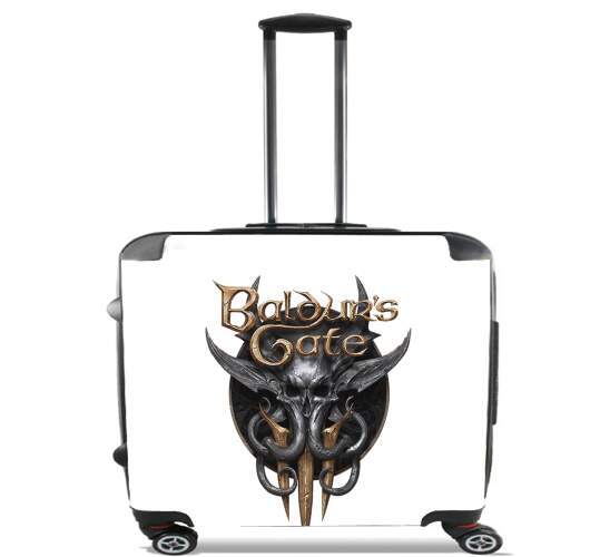 Baldur Gate 3 for Wheeled bag cabin luggage suitcase trolley 17" laptop