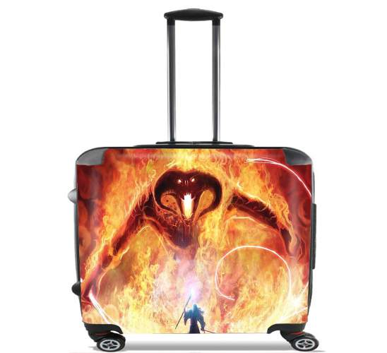  Balrog Fire Demon for Wheeled bag cabin luggage suitcase trolley 17" laptop