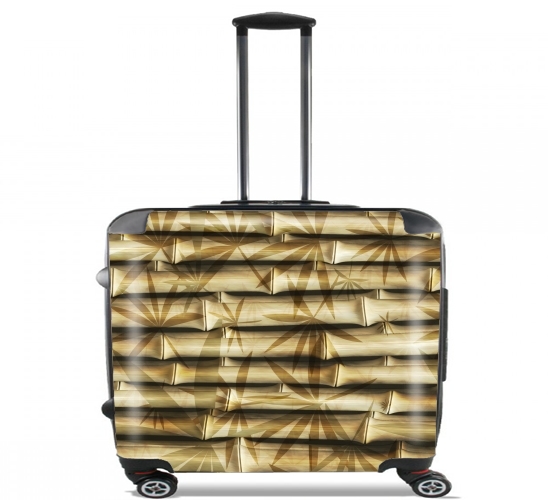  Bamboo Art for Wheeled bag cabin luggage suitcase trolley 17" laptop