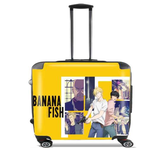  Banana Fish FanArt for Wheeled bag cabin luggage suitcase trolley 17" laptop