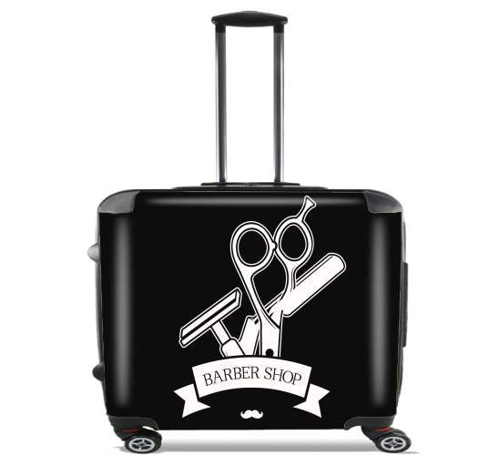  Barber Shop for Wheeled bag cabin luggage suitcase trolley 17" laptop