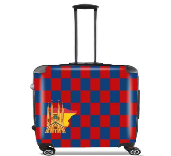  Barcelone Football for Wheeled bag cabin luggage suitcase trolley 17" laptop