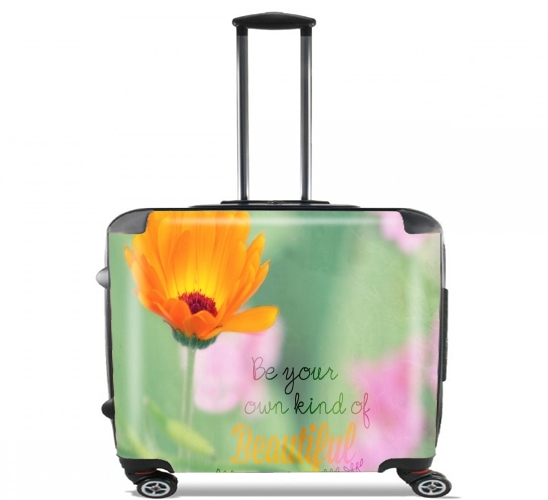  Be Beautiful for Wheeled bag cabin luggage suitcase trolley 17" laptop