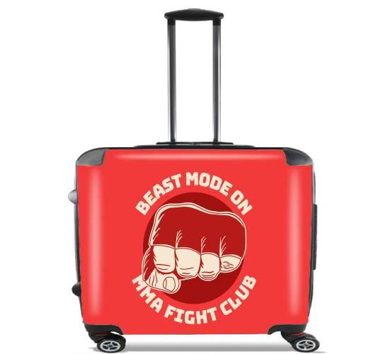  Beast MMA Fight Club for Wheeled bag cabin luggage suitcase trolley 17" laptop