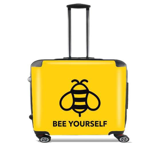  Bee Yourself Abeille for Wheeled bag cabin luggage suitcase trolley 17" laptop