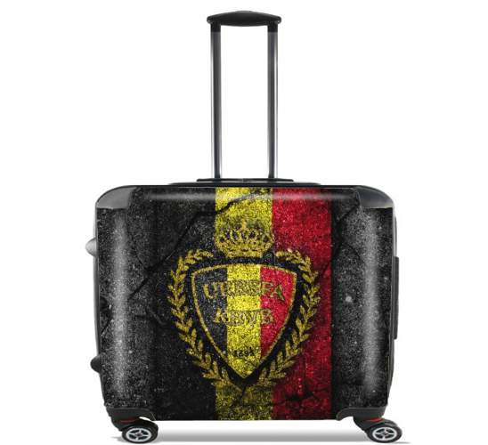  Belgium Football 2018 for Wheeled bag cabin luggage suitcase trolley 17" laptop