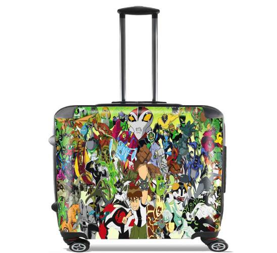  Ben 10 alien force for Wheeled bag cabin luggage suitcase trolley 17" laptop