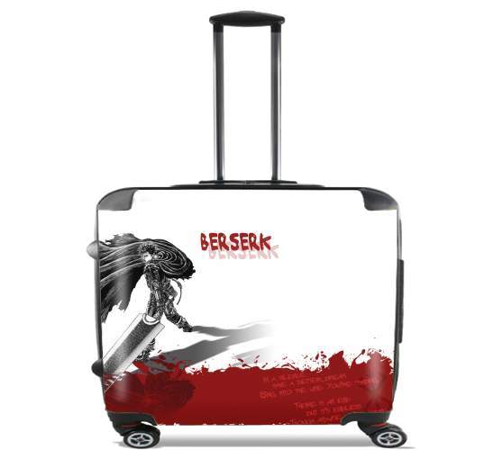  Berserk Guts for Wheeled bag cabin luggage suitcase trolley 17" laptop