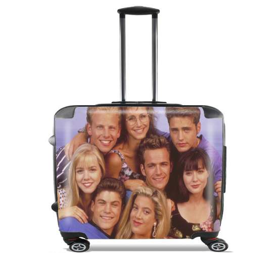  beverly hills 90210 for Wheeled bag cabin luggage suitcase trolley 17" laptop
