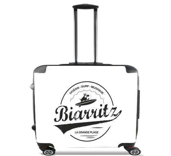  Biarritz la grande plage for Wheeled bag cabin luggage suitcase trolley 17" laptop
