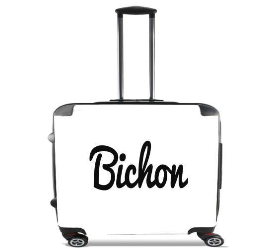  Bichon for Wheeled bag cabin luggage suitcase trolley 17" laptop
