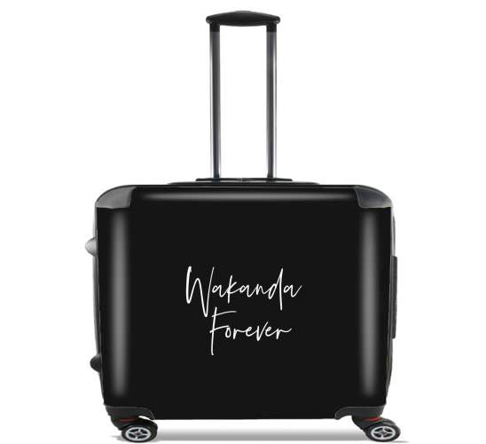  Black Panther Abstract Art Wakanda Forever for Wheeled bag cabin luggage suitcase trolley 17" laptop