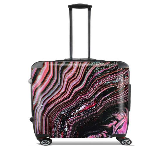 BlackPink for Wheeled bag cabin luggage suitcase trolley 17" laptop