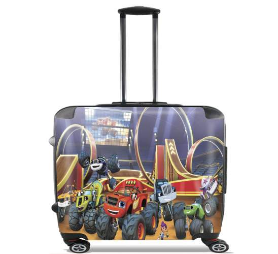 Blaze Cars for Wheeled bag cabin luggage suitcase trolley 17" laptop