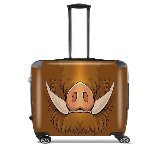  Boar Face for Wheeled bag cabin luggage suitcase trolley 17" laptop