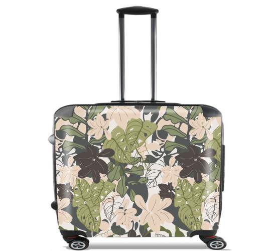  BOHEMIAN TROPICAL FOLIAGE for Wheeled bag cabin luggage suitcase trolley 17" laptop