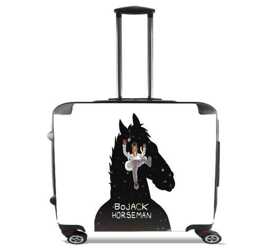  Bojack horseman fanart for Wheeled bag cabin luggage suitcase trolley 17" laptop