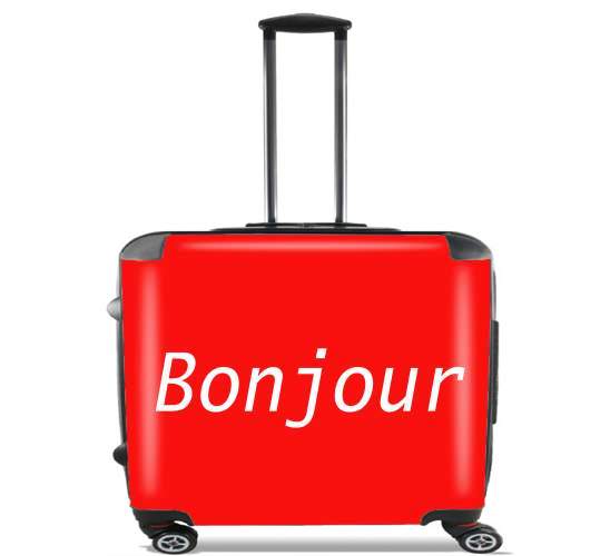  Bonjour for Wheeled bag cabin luggage suitcase trolley 17" laptop
