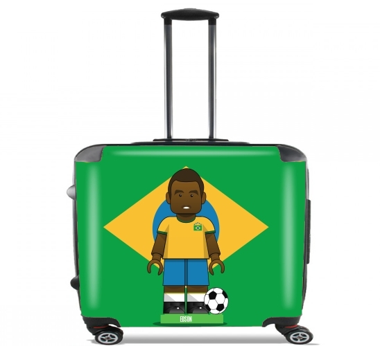  Bricks Collection: Brasil Edson for Wheeled bag cabin luggage suitcase trolley 17" laptop