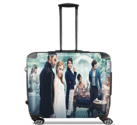  bridgerton cast for Wheeled bag cabin luggage suitcase trolley 17" laptop
