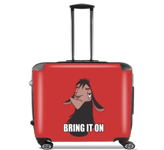  Bring it on Emperor Kuzco for Wheeled bag cabin luggage suitcase trolley 17" laptop