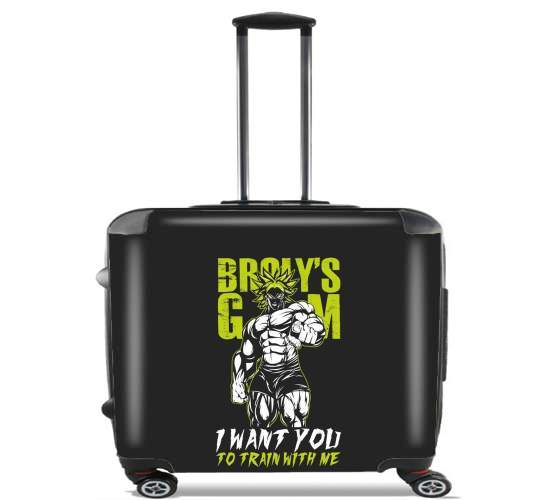  Broly Training Gym for Wheeled bag cabin luggage suitcase trolley 17" laptop