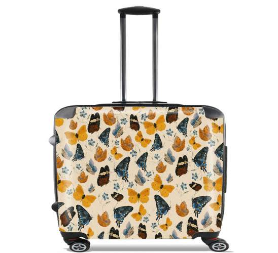  Butterflies I for Wheeled bag cabin luggage suitcase trolley 17" laptop