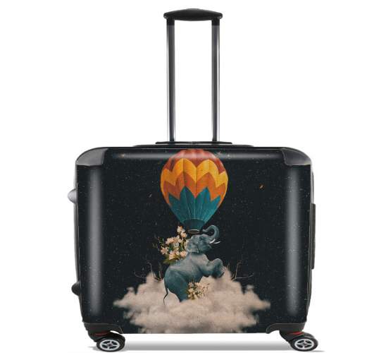 c l o u d s night for Wheeled bag cabin luggage suitcase trolley 17" laptop