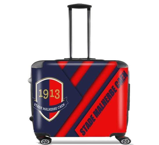  Caen Football Shirt for Wheeled bag cabin luggage suitcase trolley 17" laptop