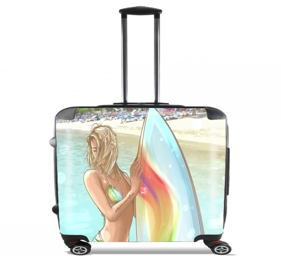  California Surfer for Wheeled bag cabin luggage suitcase trolley 17" laptop