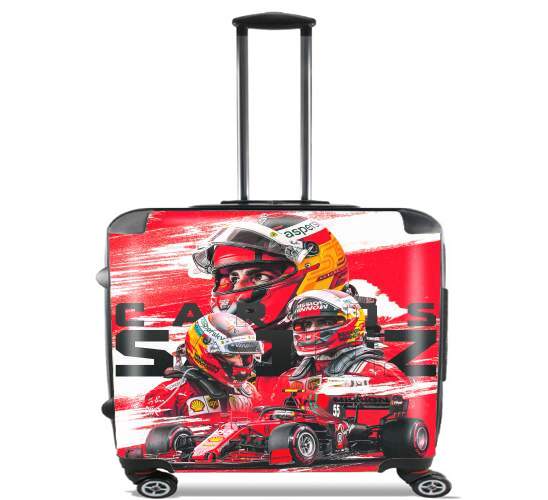  Carlos Sainz JR for Wheeled bag cabin luggage suitcase trolley 17" laptop