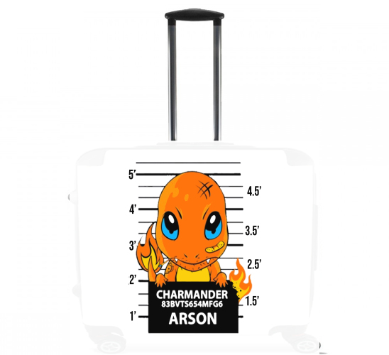  Charmander Jail for Wheeled bag cabin luggage suitcase trolley 17" laptop