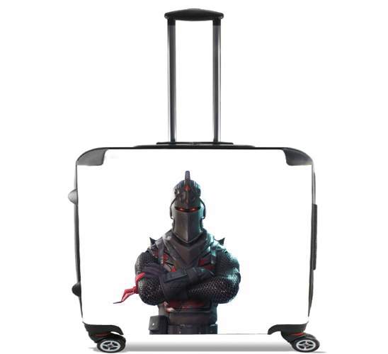 Wheeled bag cabin luggage suitcase trolley 17" laptop for Black Knight Fortnite