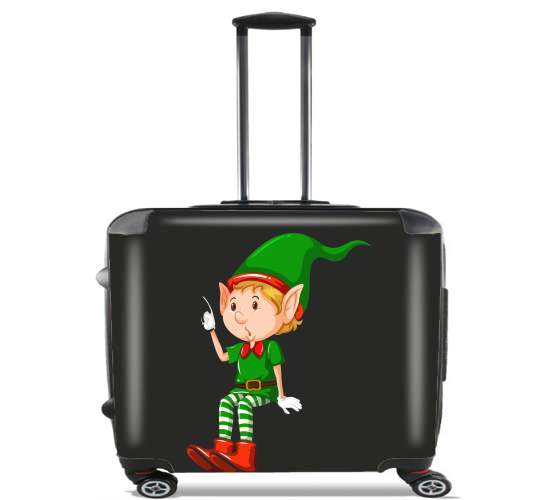  Christmas Elfe for Wheeled bag cabin luggage suitcase trolley 17" laptop