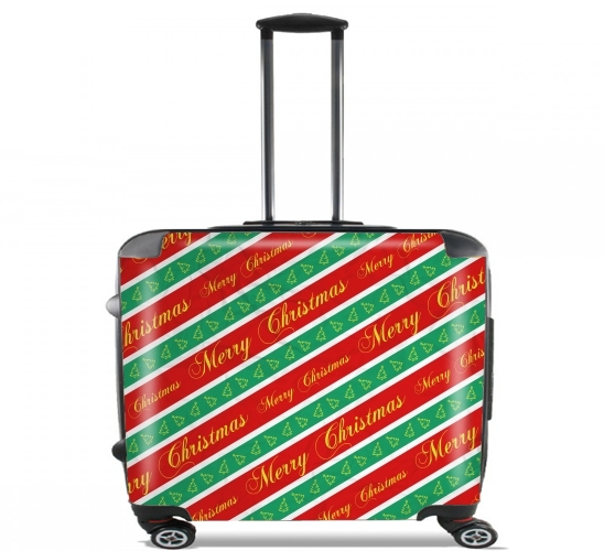  Christmas Wrapping Paper for Wheeled bag cabin luggage suitcase trolley 17" laptop