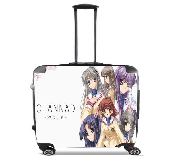  Clannad Bonnus for Wheeled bag cabin luggage suitcase trolley 17" laptop