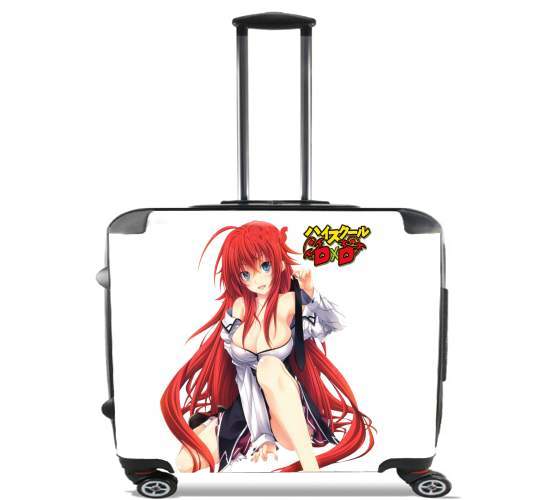 Cleavage Rias DXD HighSchool for Wheeled bag cabin luggage suitcase trolley 17" laptop